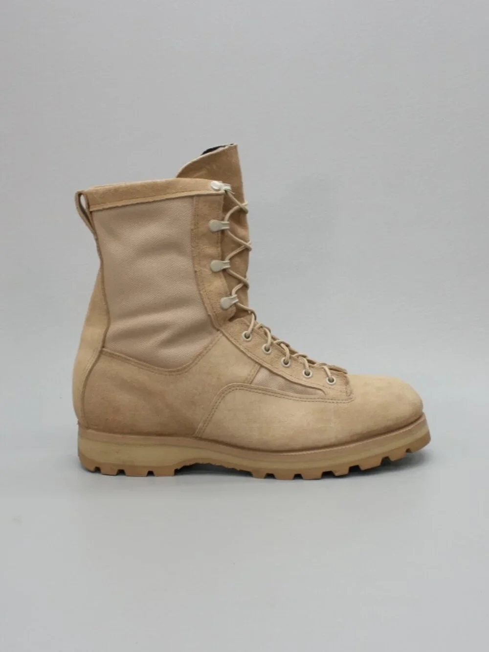 McRae Men's 11 W Wide US Army Military Coyote Tan Suede Gore-Tex Combat Boots